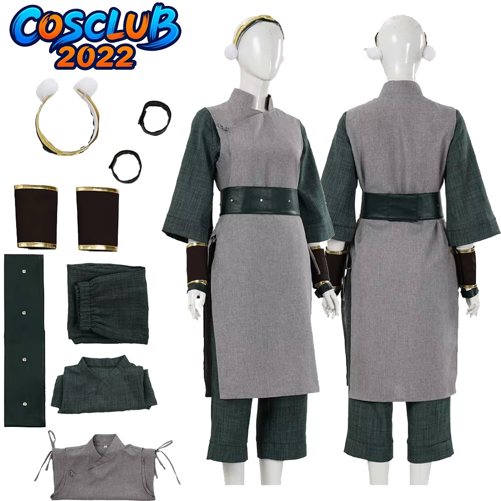 Cosplay Avatar Anime - Toph Beifong Cosplay Costume Avatar Anime