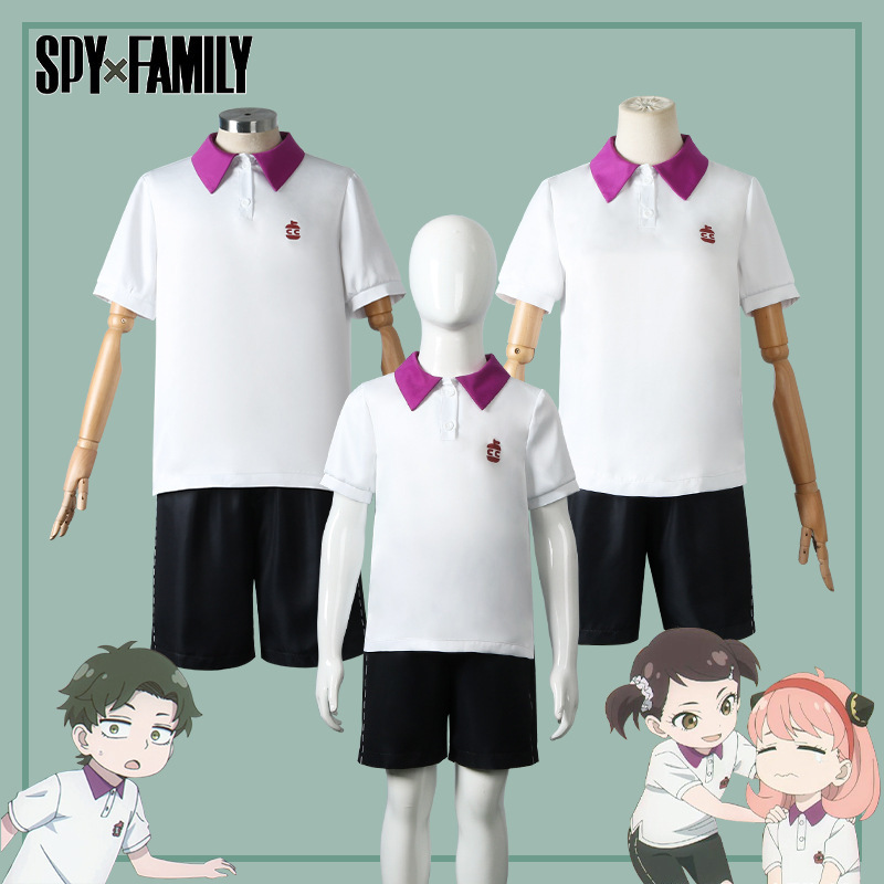 Anime Cosplay Anya - Spy x Family Anya Damian Becky