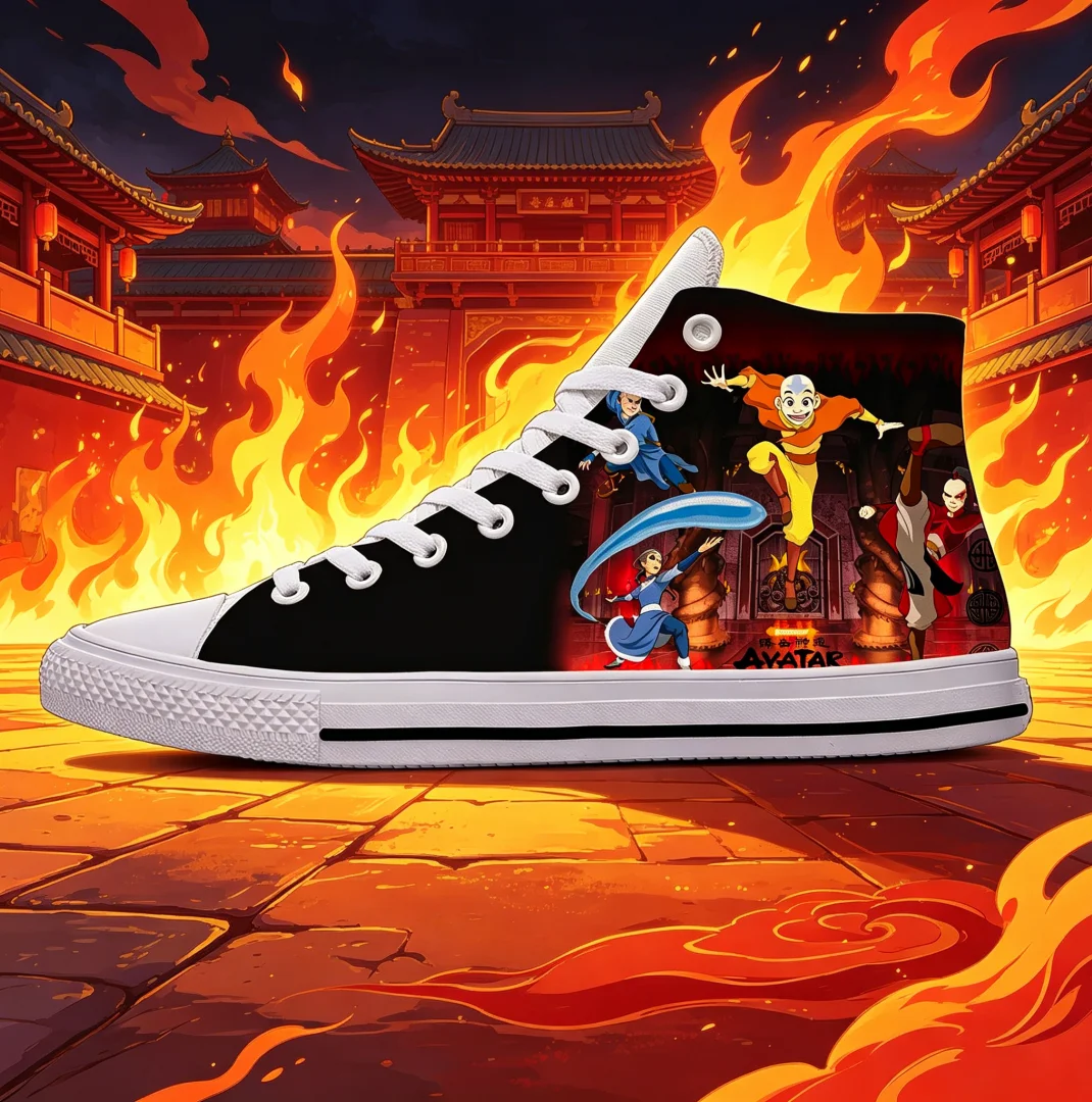 Cosplay Avatar Anime - Avatar The Last Airbender Shoes Anime