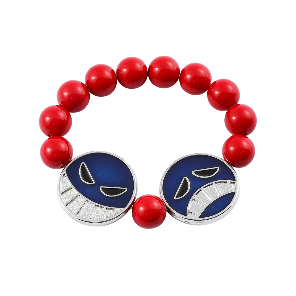 Anime Red Beads Face Bracelet  - Anime Cosplay Website review and price