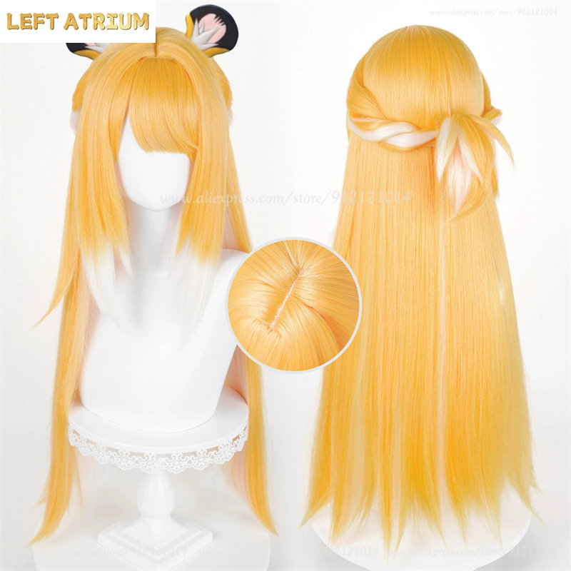 ZZZ Ju Fufu Cosplay Wig Orange - Anime Cosplay Orange Hair review and price
