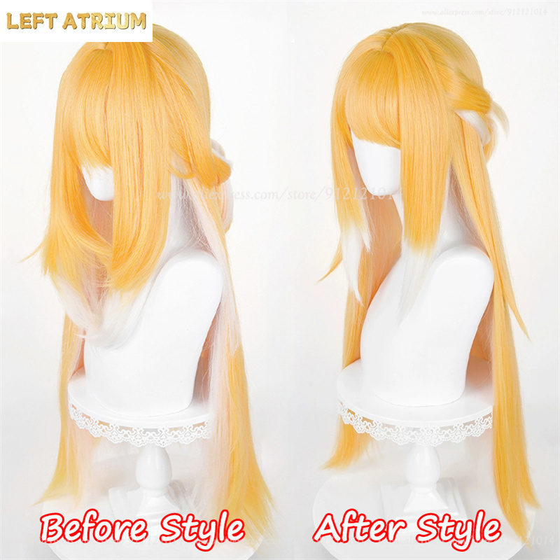 ZZZ Ju Fufu Cosplay Wig Orange - Anime Cosplay Orange Hair review and price