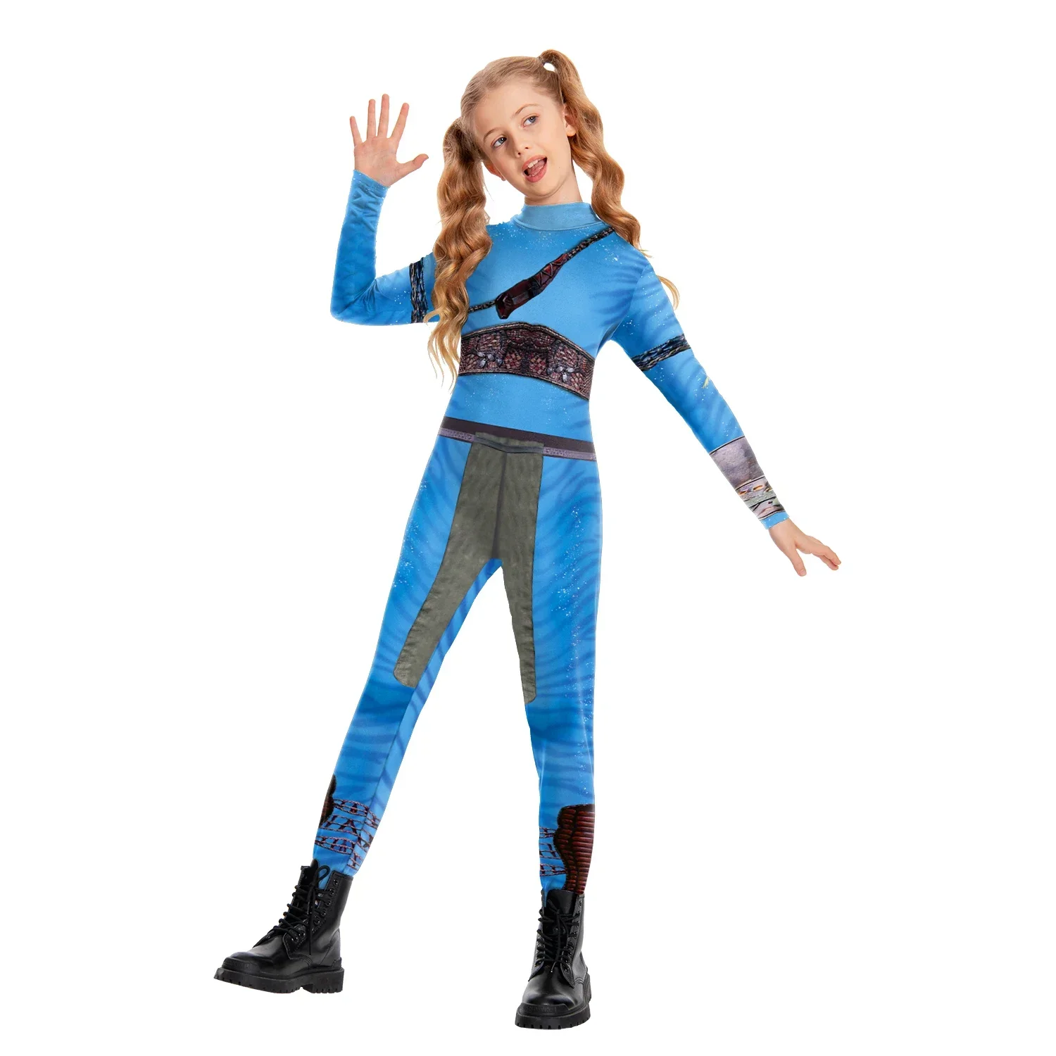 Boy Girl Avatar Bodysuit Hallo - Cosplay Avatar Anime review and price