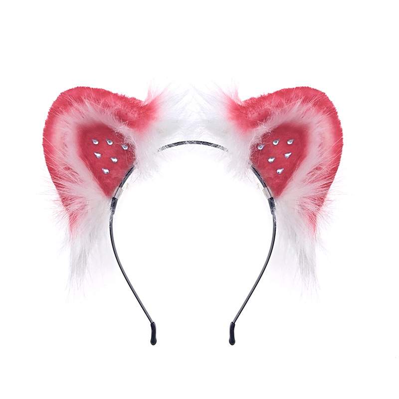 Sweet Strawberry Cat Ear Hairb - Cosplay Anime Expo review and price