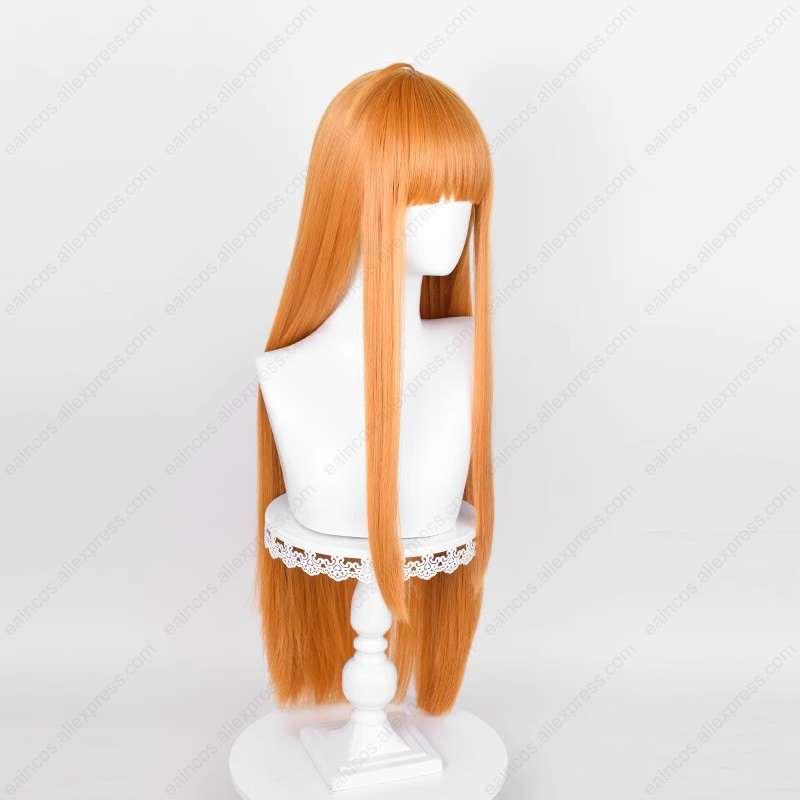 Anime Futaba Sakura Cosplay Wi - Anime Cosplay Orange Hair review and price