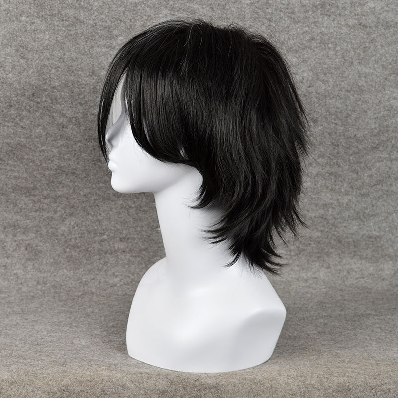 Anime Game Danganronpa Black a - Cosplay Anime White Hair review and price