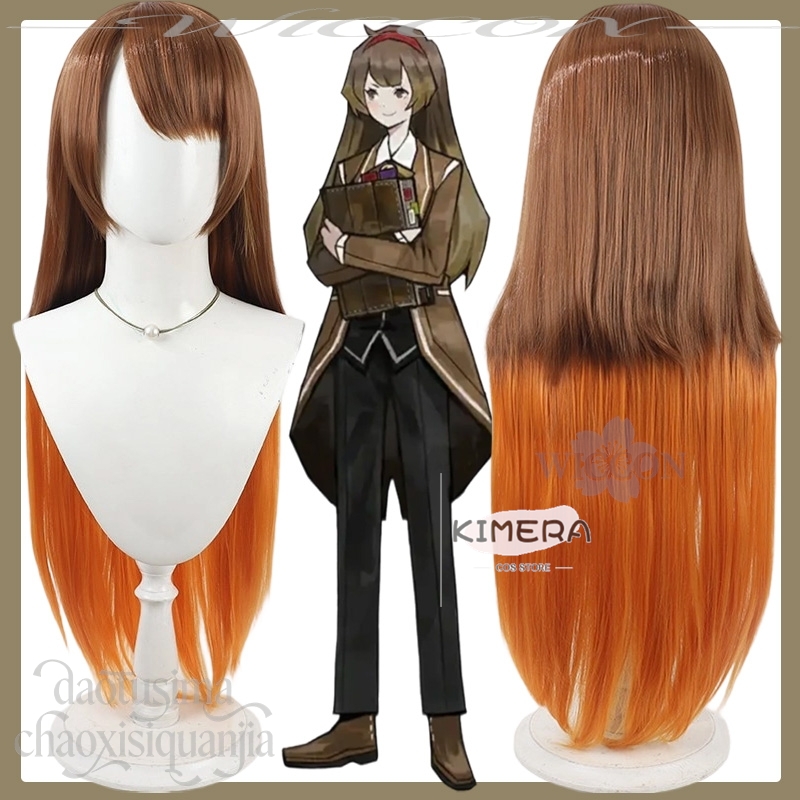 Malkuth Cosplay Anime Game Lib - Anime Cosplay Orange Hair review and price