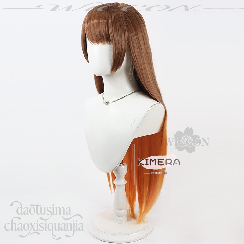 Malkuth Cosplay Anime Game Lib - Anime Cosplay Orange Hair review and price