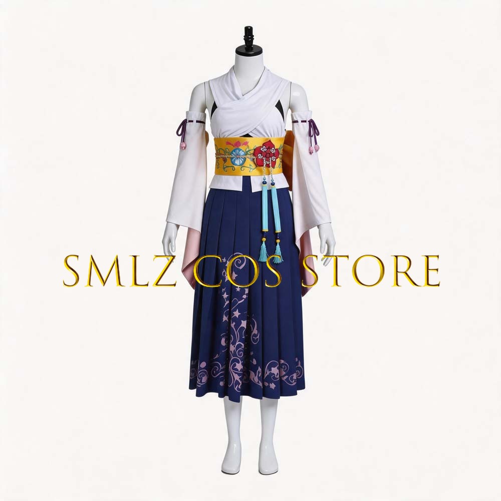 Smlz FFX Yuna Cosplay Anime FF - Anime Cosplay Female review and price