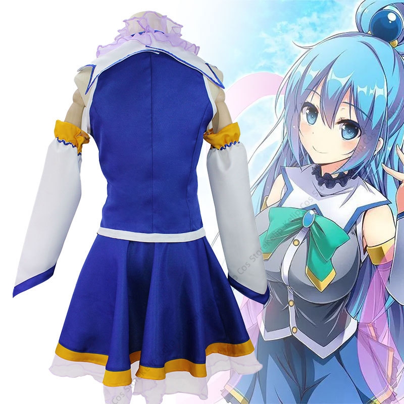Konosuba Aqua Cosplay Costume  - Cosplay Anime Expo review and price