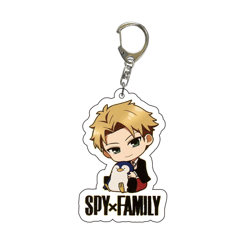 Spy x Family Acrylic Keychain  - Anime Cosplay Anya review and price