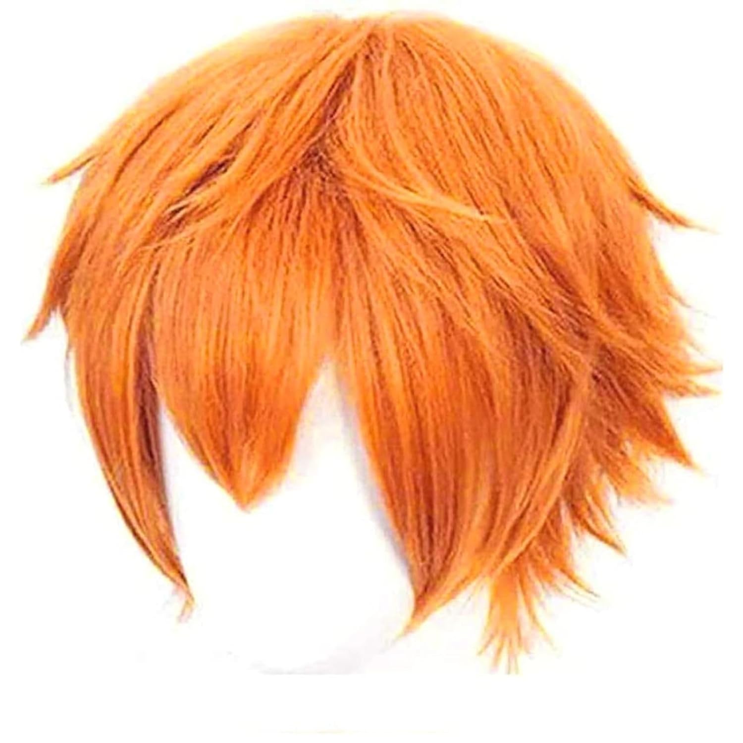 Short Orange Wig for Men Orang - Anime Cosplay Orange Hair review and price