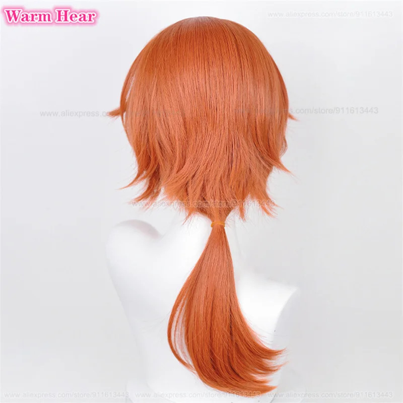 Anime ES Ensemble Star Tsukina - Anime Cosplay Orange Hair review and price