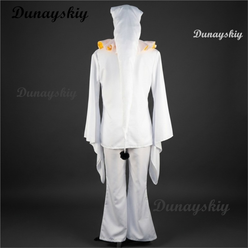 Pierrot Freak Party White Clow - Cosplay Anime White Hair review and price