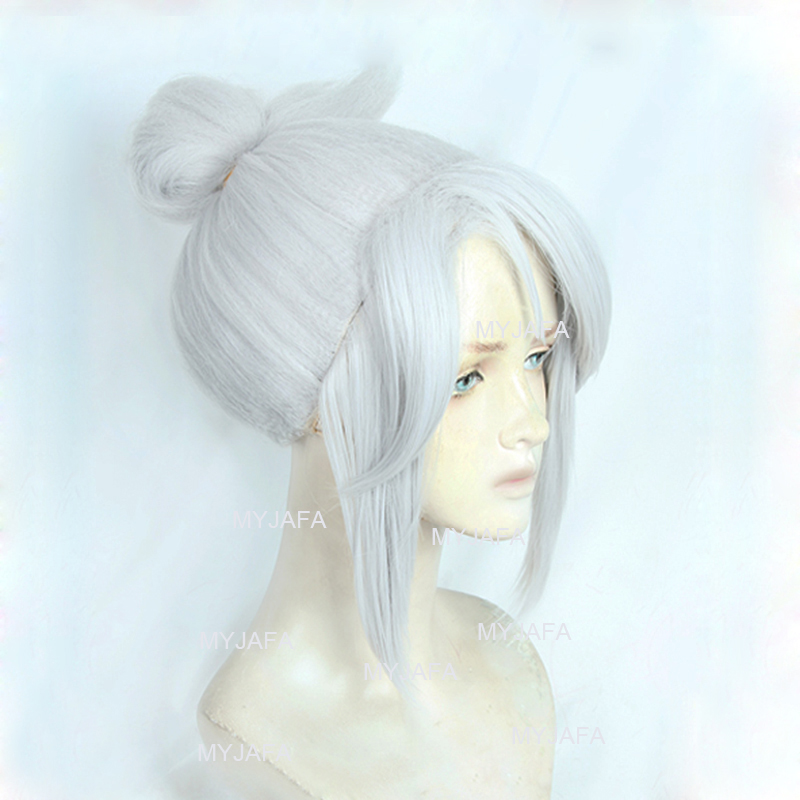 High Quality Jett Cosplay Wig  - Cosplay Anime White Hair review and price