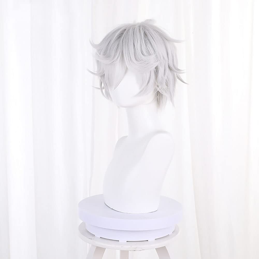 Gabimaru Wig Cosplay Anime Jig - Cosplay Anime White Hair review and price