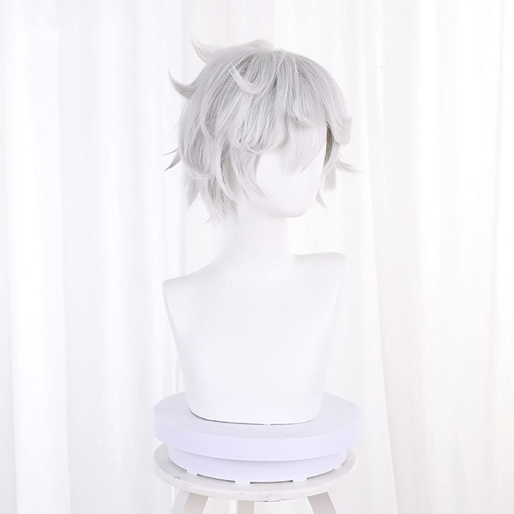 Gabimaru Wig Cosplay Anime Jig - Cosplay Anime White Hair review and price