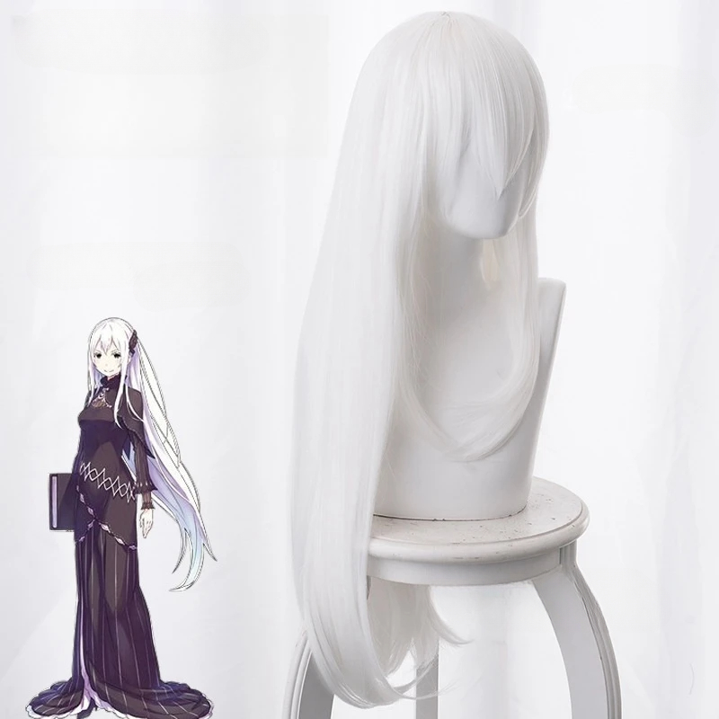 RE: ZERO Starting Life in Anot - Cosplay Anime White Hair review and price