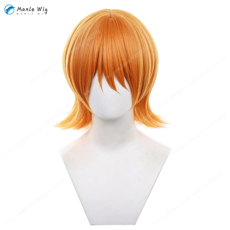 30cm Short Orange Wigs Nami An - Anime Cosplay Orange Hair review and price