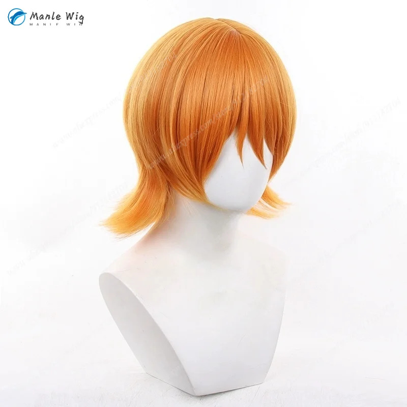 30cm Short Orange Wigs Nami An - Anime Cosplay Orange Hair review and price