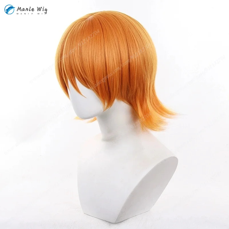 30cm Short Orange Wigs Nami An - Anime Cosplay Orange Hair review and price