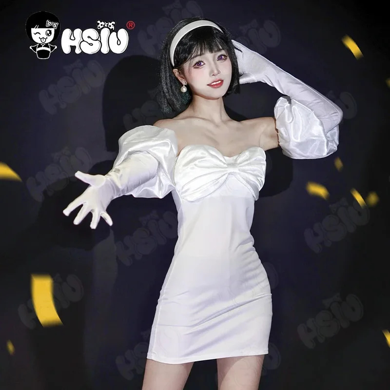 Anime alien stage Costume Whit - Cosplay Anime White Hair review and price