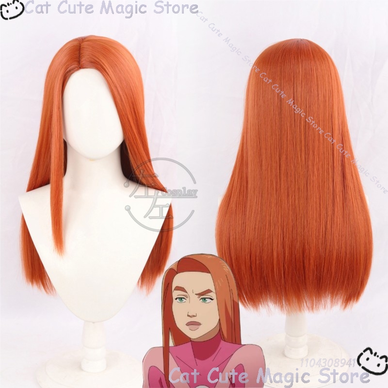 Samantha Eve Wilkins Atom Eve  - Anime Cosplay Long Hair review and price