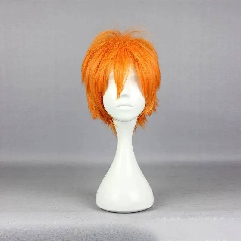 Anime Haikyu!! Hinata Shoyo Co - Anime Cosplay Orange Hair review and price