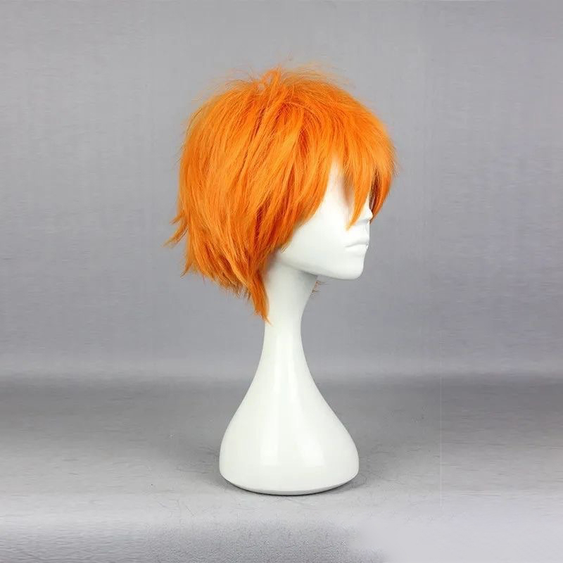 Anime Haikyu!! Hinata Shoyo Co - Anime Cosplay Orange Hair review and price
