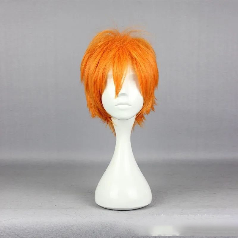 Anime Haikyu!! Hinata Shoyo Co - Anime Cosplay Orange Hair review and price