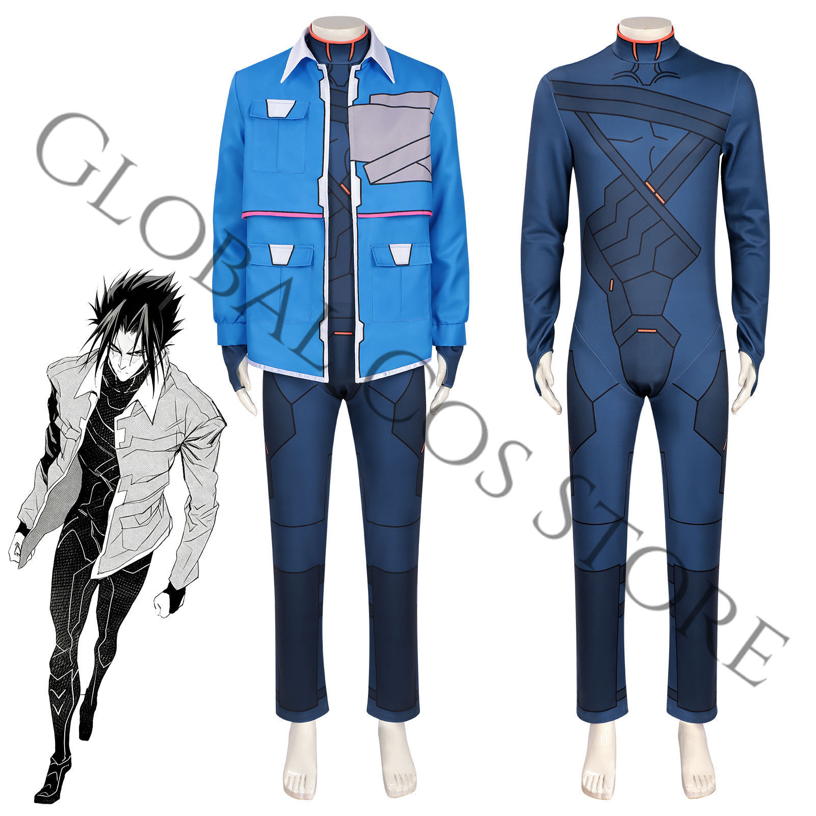 Cyberpunk Season 2 Netrunner C - Anime Cosplay Name review and price