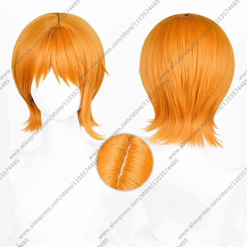 Anime Nami Cosplay Wigs 30cm O - Anime Cosplay Orange Hair review and price