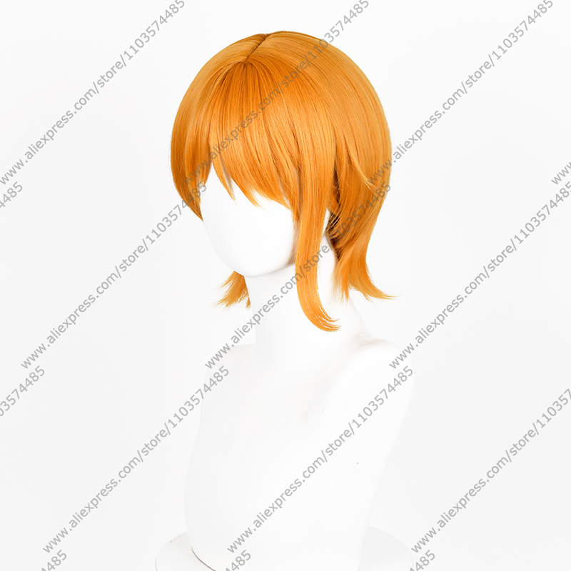 Anime Nami Cosplay Wigs 30cm O - Anime Cosplay Orange Hair review and price