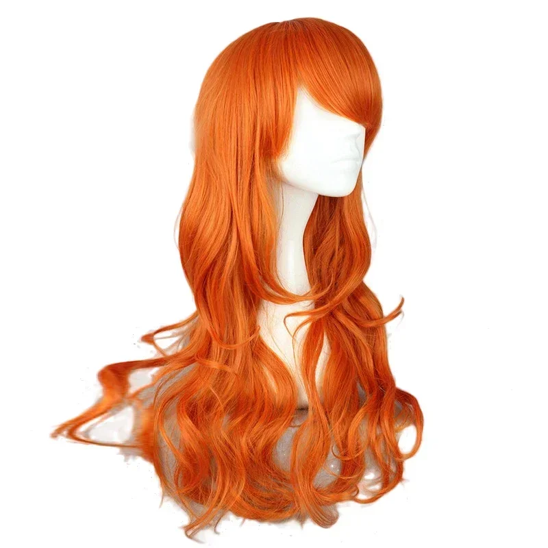 2026  Anime Nami Cosplay Wig 2 - Anime Cosplay Orange Hair review and price