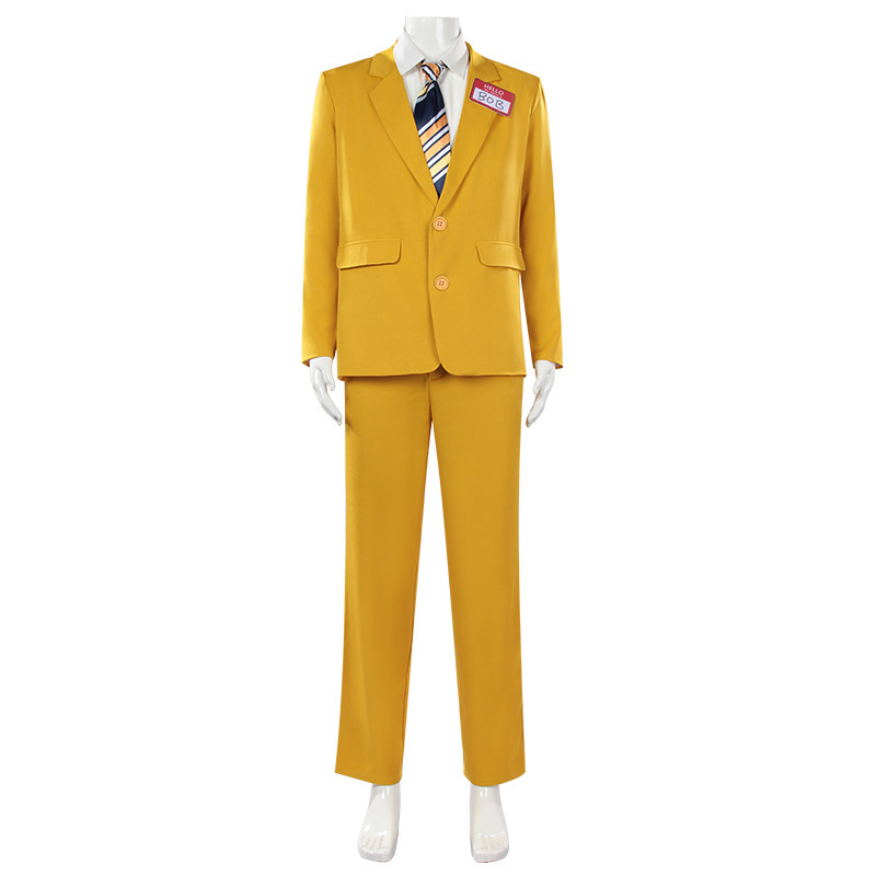 Men Horror Theme Yellow Suit S - Anime Cosplay Name review and price