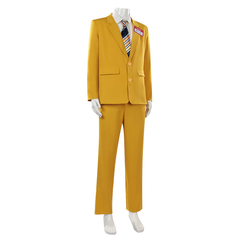 Men Horror Theme Yellow Suit S - Anime Cosplay Name review and price
