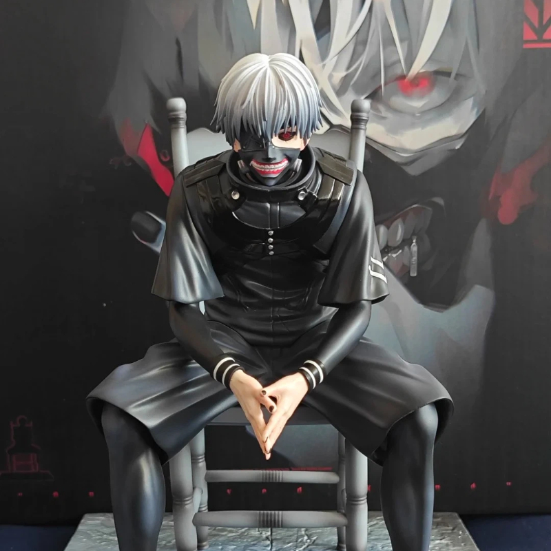 20cm Ken Kaneki Sitting Figure - Tokyo Ghoul Mask review and price