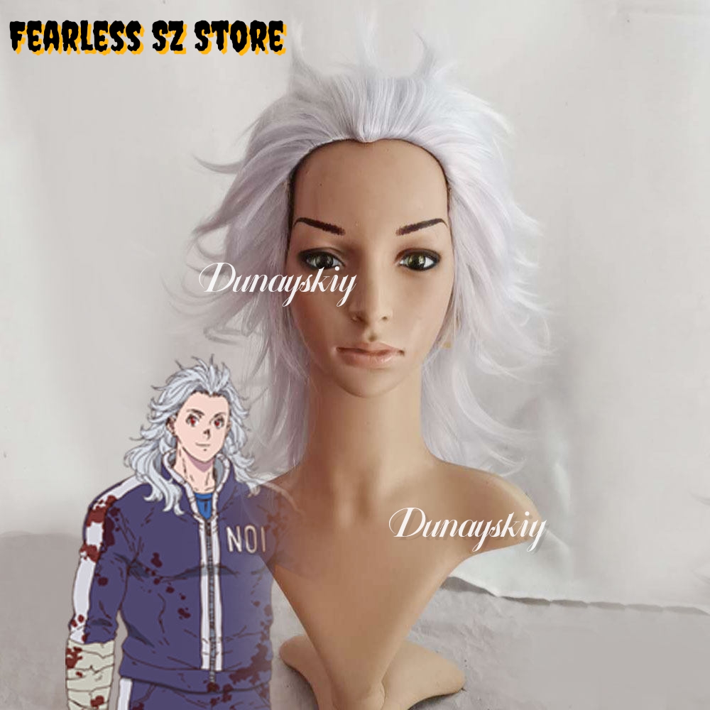 Dorohedoro Noi Cosplay Costume - Cosplay Anime White Hair review and price